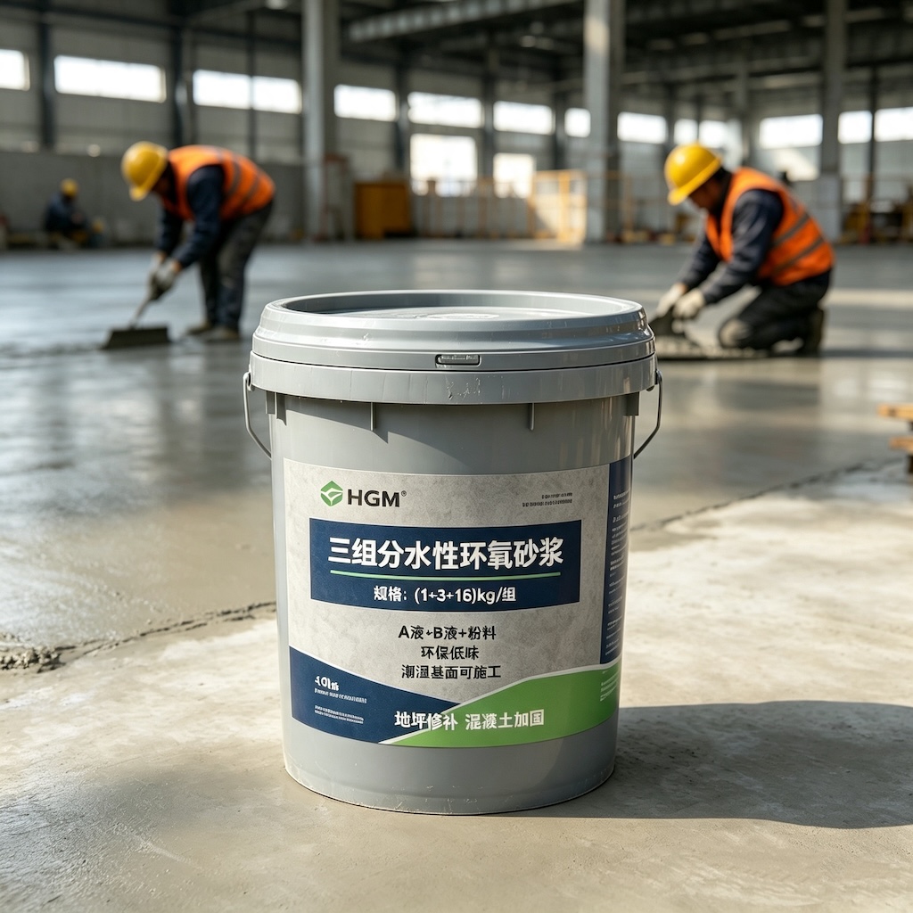 道外三组份水性环氧砂浆
